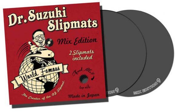 Rane Dr. Suzuki 2x12" Tablecloth Slipmats Mix Edition
