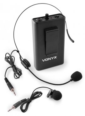 Vonyx BP10 Bodypack microphone set 864.5 MHz
