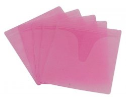 Zomo CD Sleeves 100 Pieces Pink