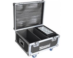 BeamZ Professional Flightcase FL2 pro 2ks Star-Color 240/360 Wash Lights