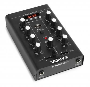 Vonyx STM500BT 2-Channel Mixer USB/MP3/BT