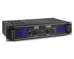 Skytec SPL 1500 Amplifier 2X 750W EQ