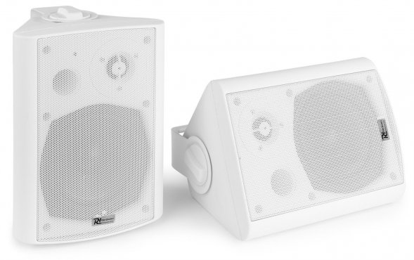 Power Dynamics BGB50 Indoor/Outdoor Active Speaker Set With BT 5.25" 100W White