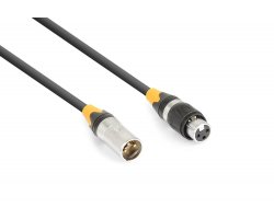 Power Dynamics CX104-12 DMX kabel 3-kolíkový XLR (M) - 3-kolíkový XLR (F) 12m IP65