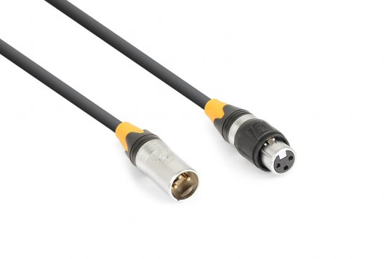 Power Dynamics CX104-6 DMX kabel 3-kolíkový XLR (M) - 3-kolíkový XLR (F) 6m IP65