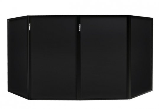Vonyx DB2B skládací stěna 120 x 70 černá (4 panely)