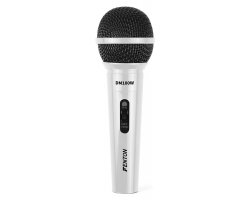 Fenton DM100W Dynamický mikrofon, bílý