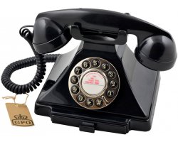 GPO Carrington Phone Black