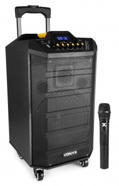 Vonyx VPS10 10" Přenosný zvukový systém s BT