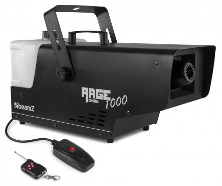 BeamZ Rage 1000 Výrobník sněhu s bezdrátovým ovladačem
