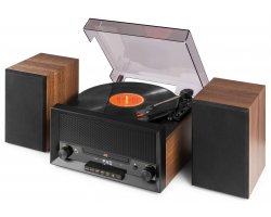 Fenton RP135WSET Retro gramofon s CD, USB, Bluetooth a reproduktory