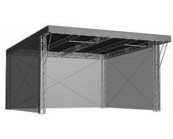 BeamZ Proffesional Sloping Light Roof 8x6m