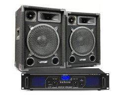 Max MAX10 DJ Set reproboxů se zesilovačem s Bluetooth 1000W