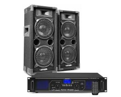 Max MAX26 DJ Set reproboxů se zesilovačem s Bluetooth 1200W