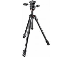 Manfrotto 290 Xtra Aluminium 3-Section Tripod With MH804-3W
