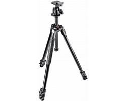 Manfrotto 290 Xtra Aluminium 3-Section Tripod Kit With 496RC2
