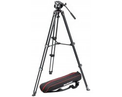 Manfrotto Tripod With Fluid Video Head Lightweight