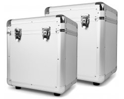 Power Dynamics RC100 12" Silver Set 2 kufrů na vinyly