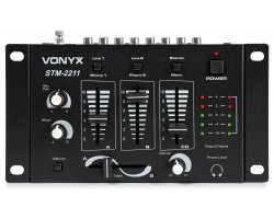 Vonyx STM-2211B 4-Kanálový mixážní pult, černý
