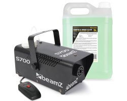 BeamZ S700 Set výrobníku mlhy s náplní 5L