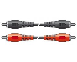 Vonyx CX402-3 Cable 2RCA 2,5m Bulk