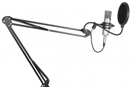 Vonyx CM400 Set studiového mikrofonu s ramenem a popfiltrem