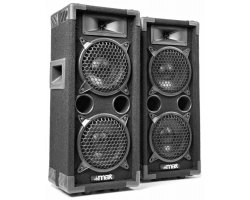 Max MAX26 1200W Disco Speaker Set 2x 6"