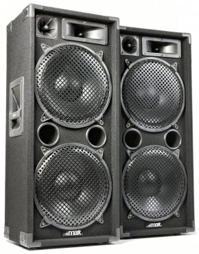 Max MAX212 2800W Disco Speaker Set 2x 12"