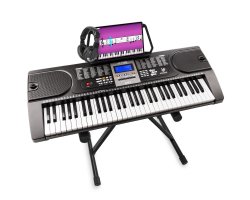 Max KB1 Set elektronických kláves pro začátečníky se stojanem a sluchátky