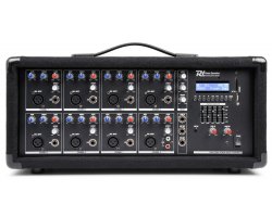 Power Dynamics PDM-C805A 8-Channel Mixer With Amplifier