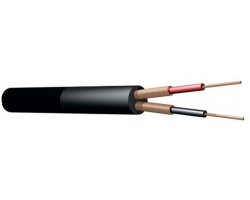 Power Dynamics RX52 DMX 2-jádrový HQ kabel 4mm černý 100m