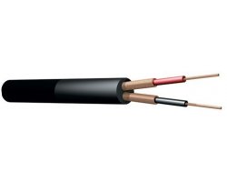 Power Dynamics RX50 DMX 2-jádrový HQ kabel 6mm černý 100m