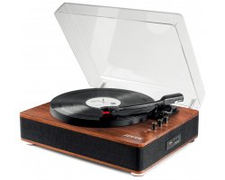 Fenton RP162D Retro gramofon HQ s Bluetooth a USB, tmavé dřevo