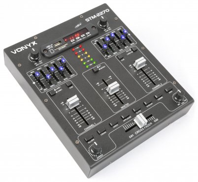 Vonyx STM2270 4-Mixážní pult s efekty SD/USB/MP3/BT