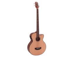 Dimavery AB-455 Acoustic-Bass, 5-string, nature