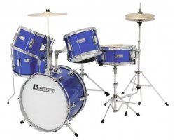 Dimavery JDS-305 dětská bicí sada, modrá