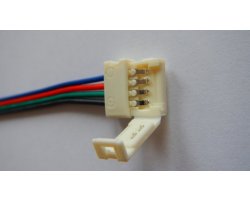 eLite Napájecí konektor pro LED světelný pásek, SMD5050, RGB, 10mm