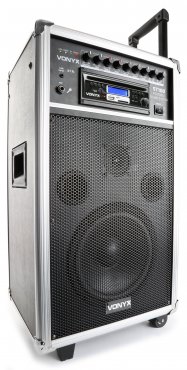 Vonyx ST100 MK2 Přenosný systém 8" BT/CD/MP3/UHF