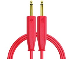 DJ TechTools Chroma Cable 6,3 TRS-TRS Red