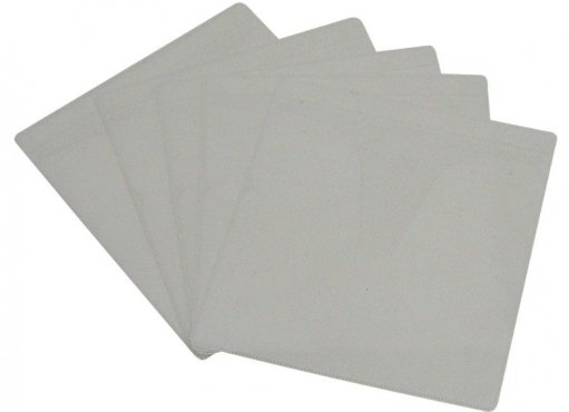 Zomo CD Sleeves 100 Pieces White