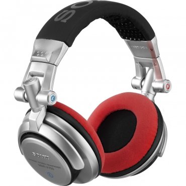 Zomo Earpad Set VELOUR for Sony MDR-V700 DJ and Allen & Heath XD53/ XD2-53 Red