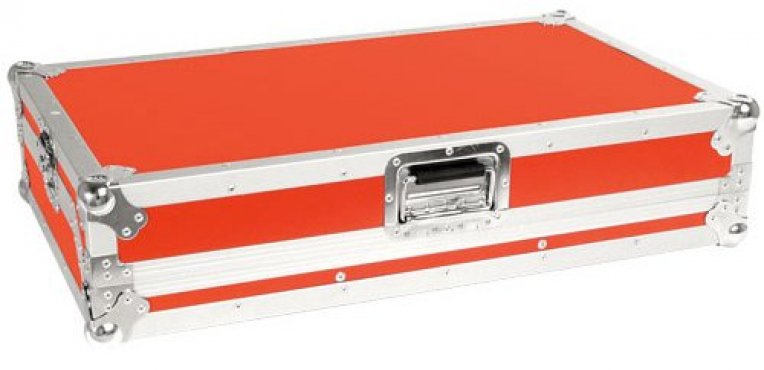 Zomo Set 810 Flightcase 2x CDJ-800 + 1x 10" Mixer Red