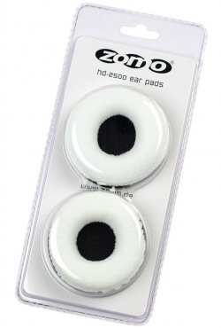 Zomo Earpad Set HD-2500 / 3000 - VELOUR White