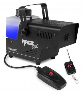 BeamZ Rage 600 Výrobník mlhy s bezdrátovým ovladačem