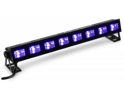 BeamZ BUVW83 BAR světelná lišta, 8x3W UV/W LED