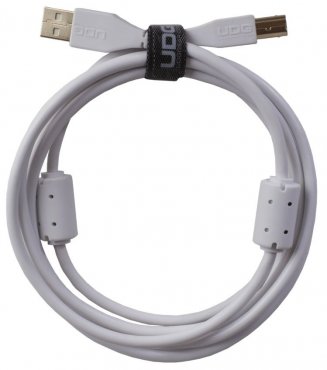 UDG Ultimate Audio Cable USB 2.0 A-B White Straight 2m
