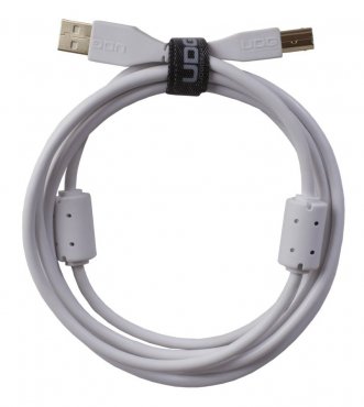 UDG Ultimate Audio Cable USB 2.0 A-B White Straight 1m