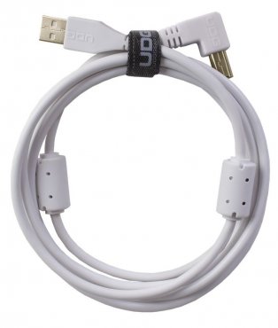UDG Ultimate Audio Cable USB 2.0 A-B White Angled 2m