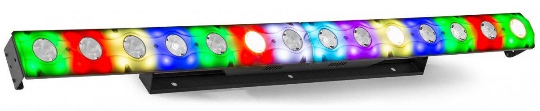 BeamZ Professional LCB14 LED BAR 14x 3W bílá + 56x SMD světelná lišta, Pixel Control