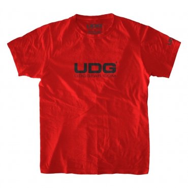 UDG T-Shirt UDGGEAR Logo Red/Black XXL